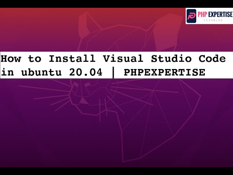 install visual studio code ubuntu 20.04 command line