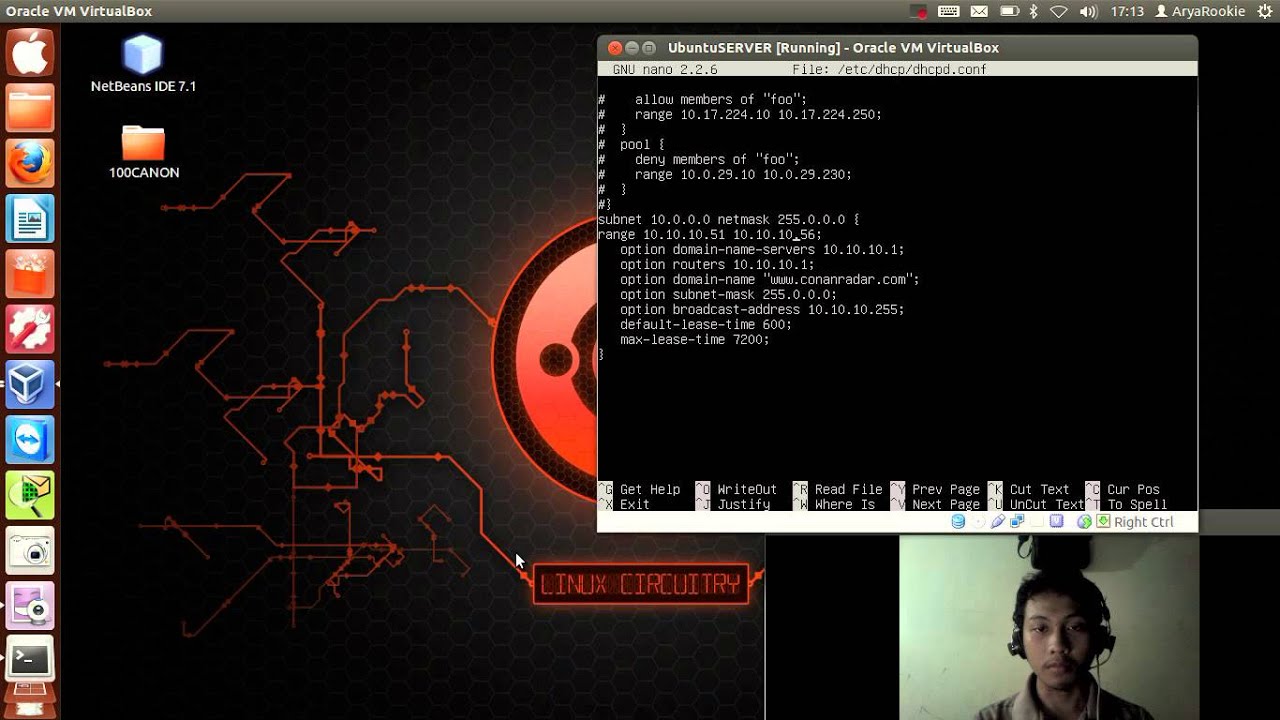 Ubuntu настройка dhcp клиента