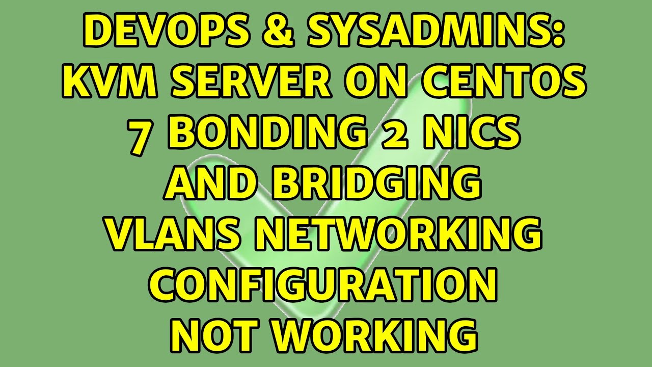 Centos 7 bonding настройка