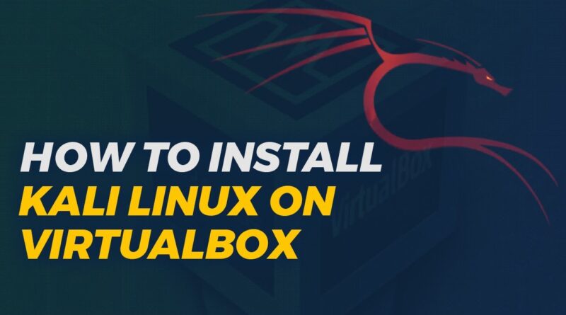 install kali linux virtualbox image