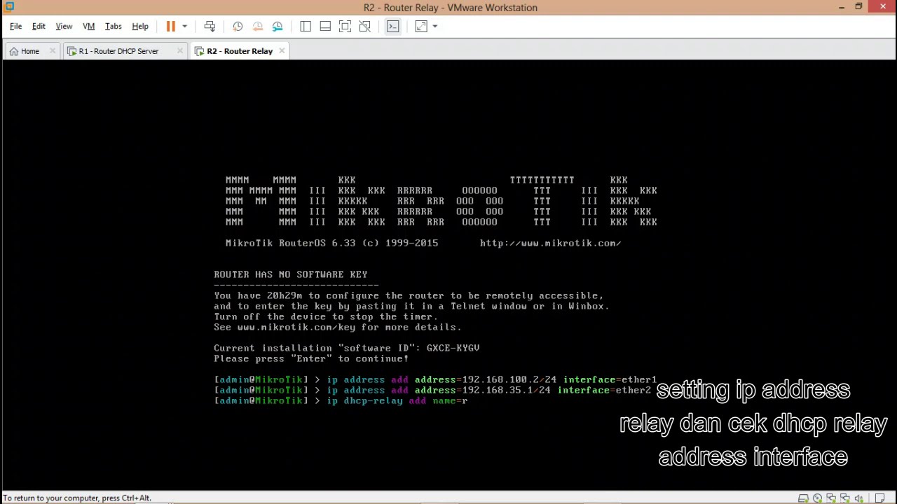 Что такое dhcp relay в роутере mikrotik