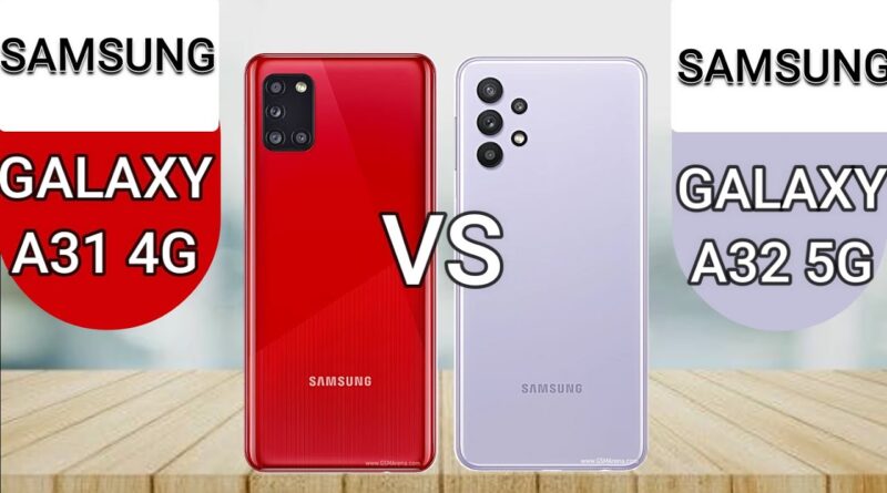 samsung a30 and a31 comparison