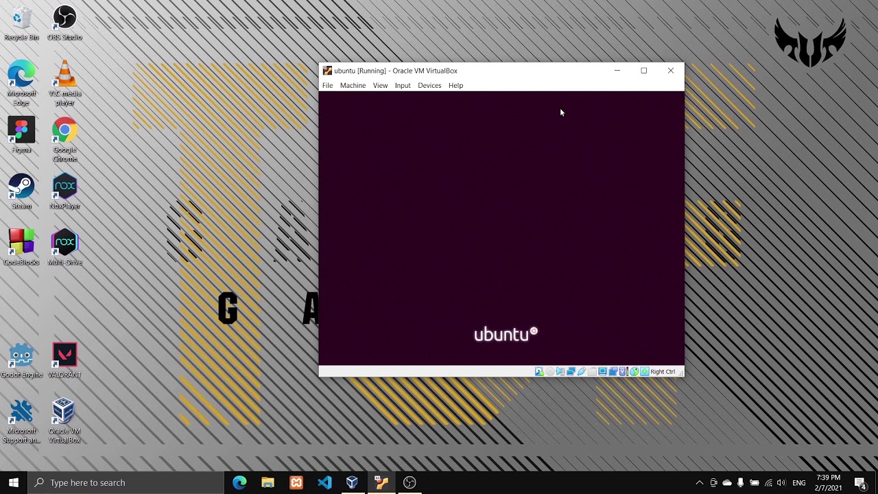 virtualbox fullscreen ubuntu