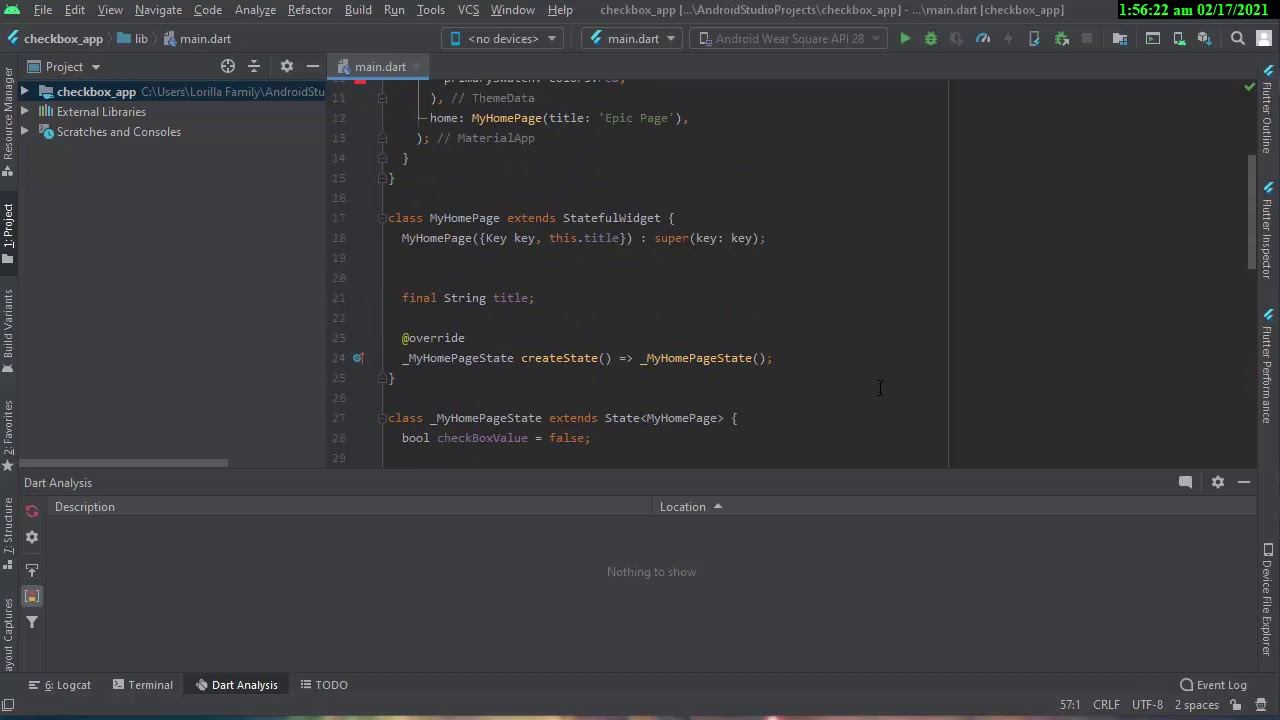 Flutter не видит android studio linux mint