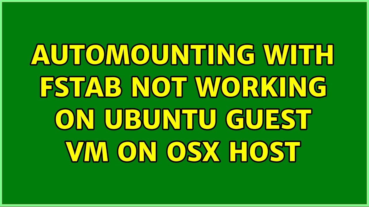 ubuntu server vm host