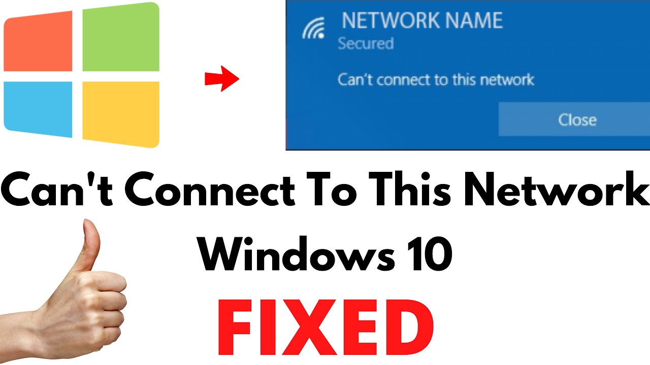 windows 10 cannot connect to local network