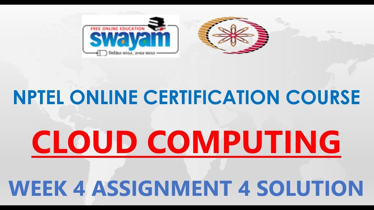 Cloud computing | NPTEL | Week 4 | Assignment 4 Solution | Jan2021