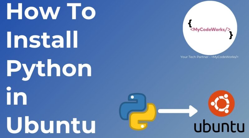 Install Python On Ubuntu 20 04