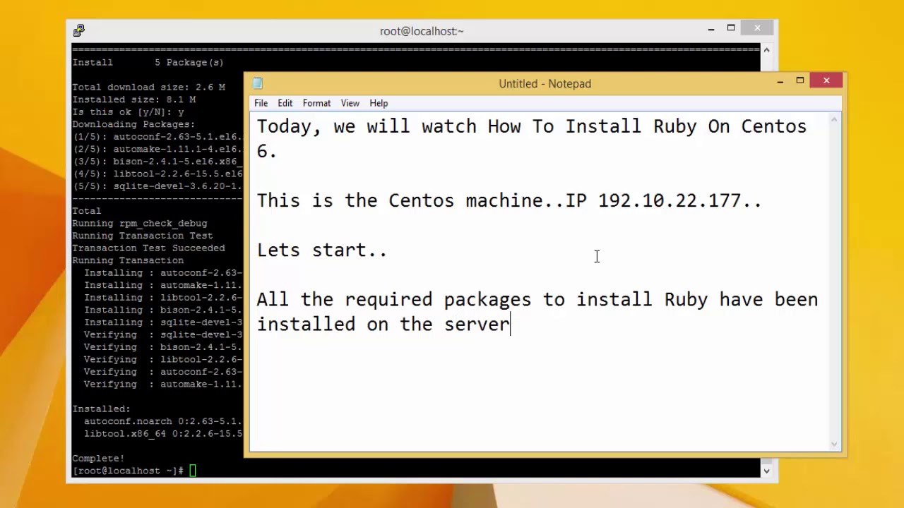 How To Install Ruby On CentOS