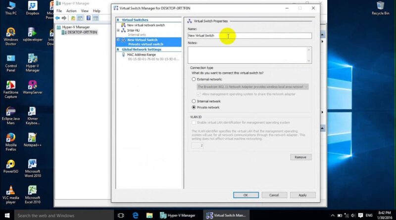 how-to-add-network-adapter-on-hyper-v-on-windows-server2012-r2