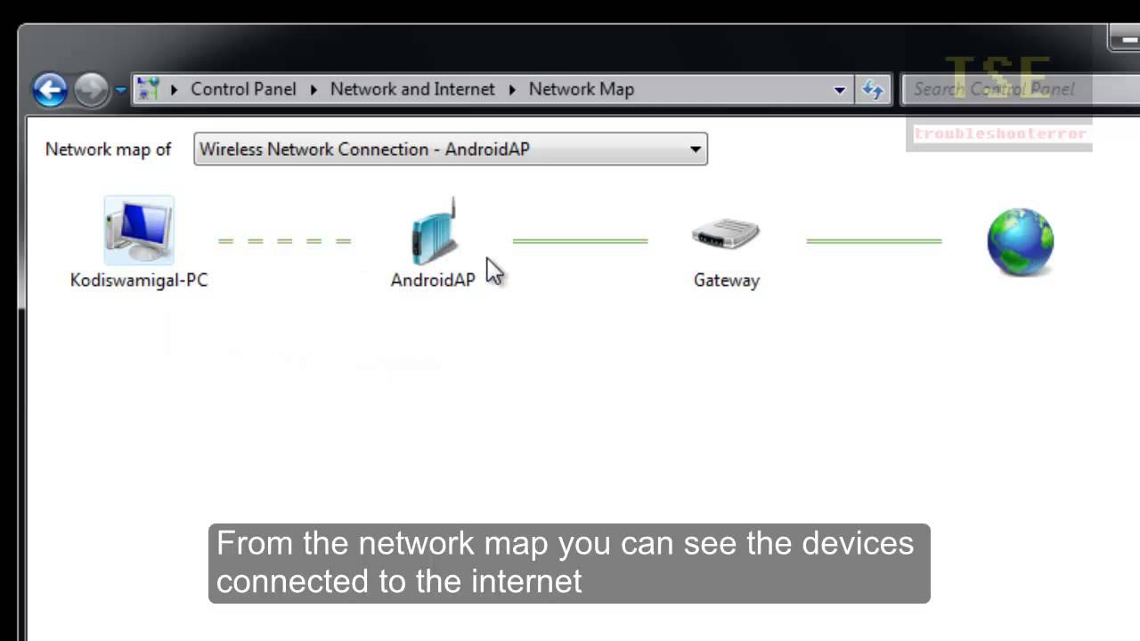 How to find MAC address of Gateway in a Wireless Network Connection