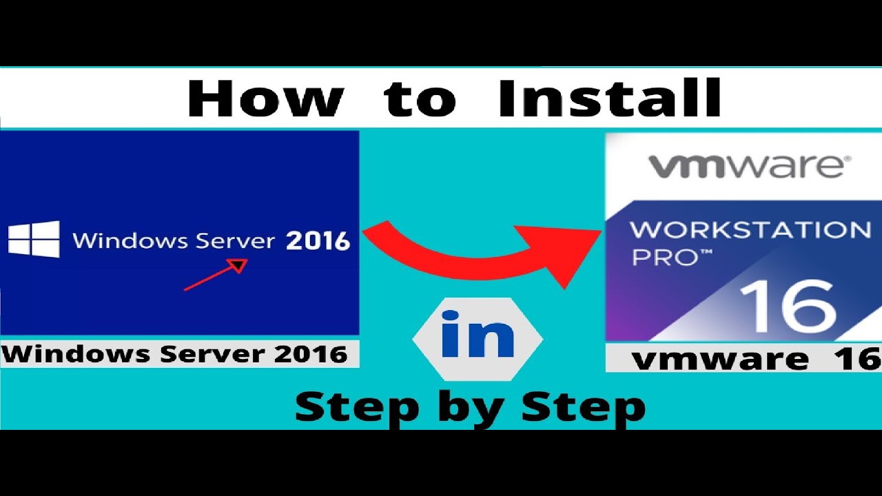 Как установить windows server 2016 на vmware