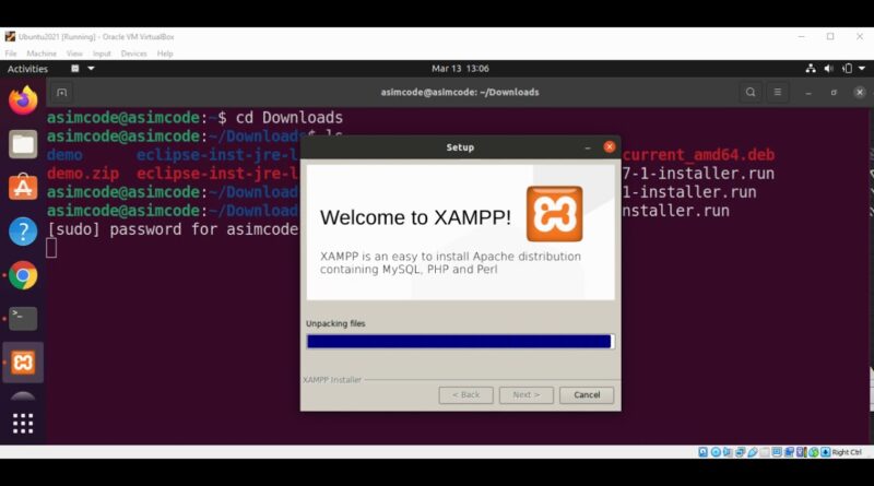 xampp linux install