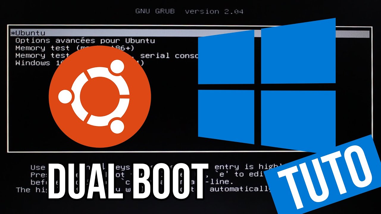 installer ubuntu 20.04 lts en dual boot avec windows 10