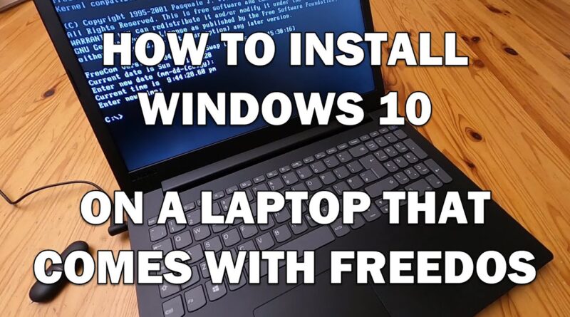 Ноутбук hp freedos установка windows 10