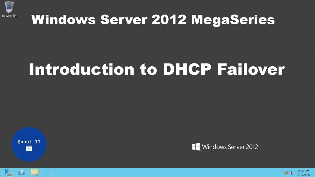 Синхронизация dhcp серверов windows server 2012 r2