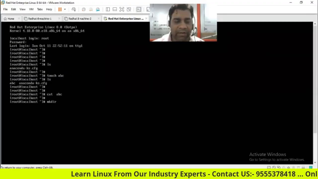 rhel-8-installation-using-gui-mode-linux-rhel-8-installation-online-linux-classes-in-hindi