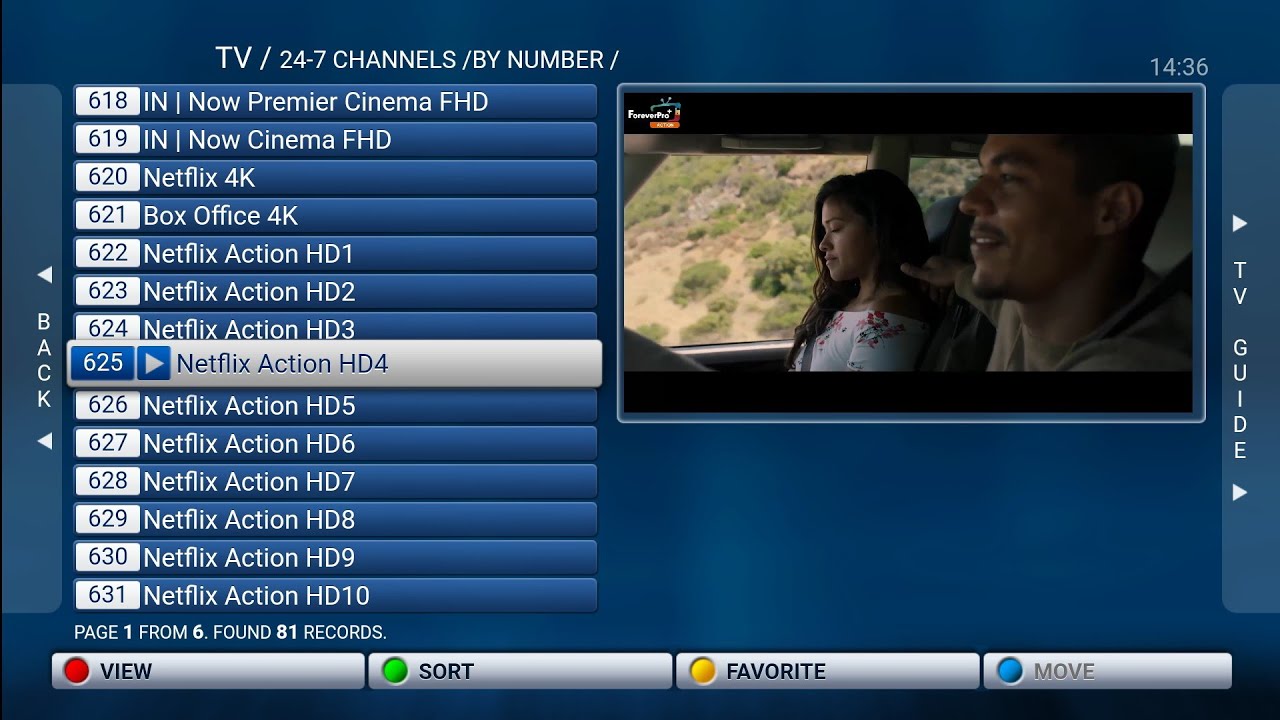 not getting channels on stb emu