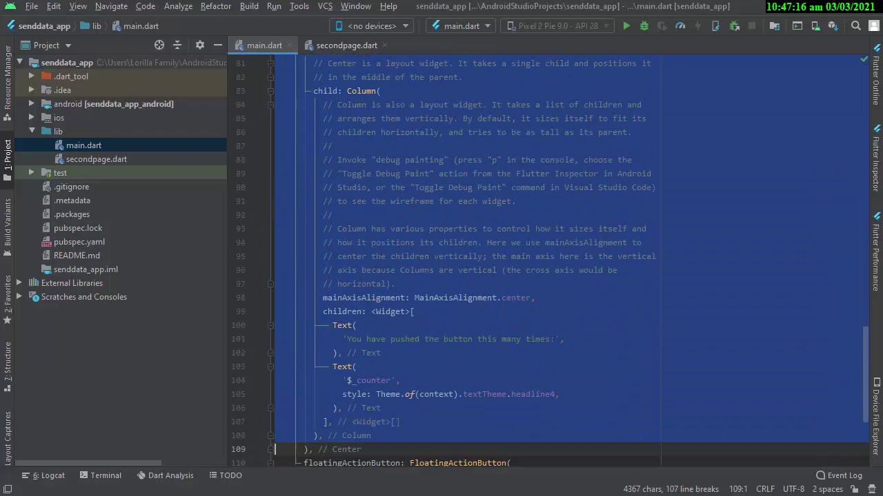 Flutter не видит android studio linux mint