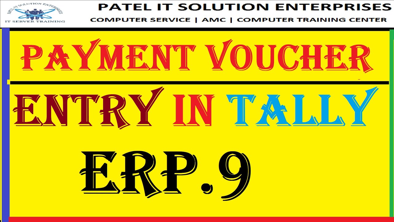 10 Payment Voucher Entry In Tally ERP 9 Payment Entry In Tally Prime 