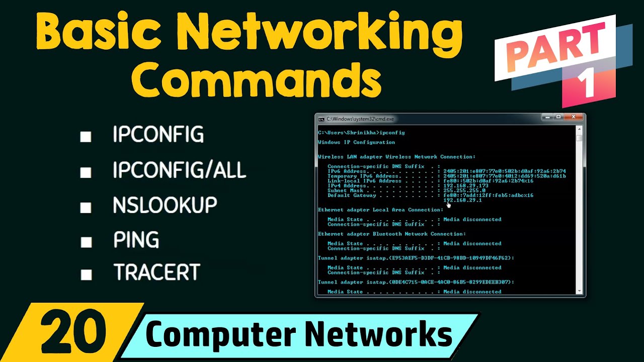 Basic Networking Commands (Part 1) BENISNOUS