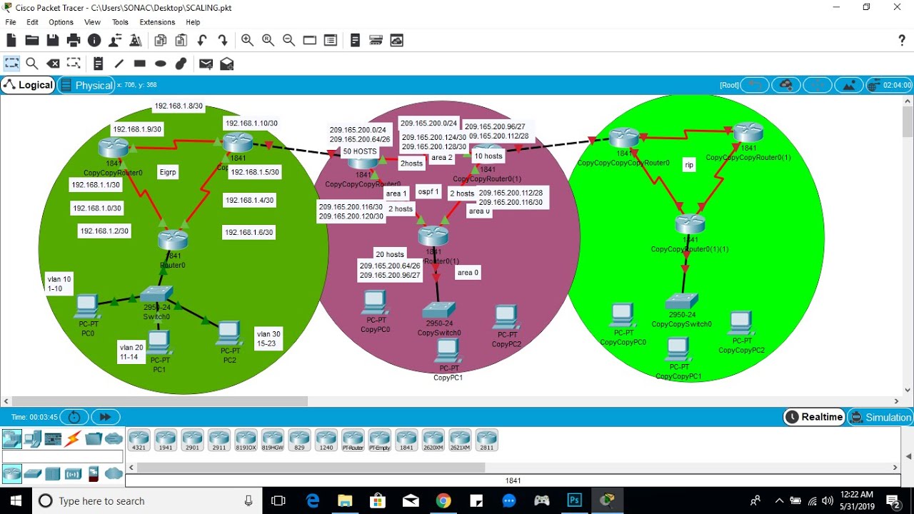 Familiar with Cisco packet-Tracer | Somali Networking Academy