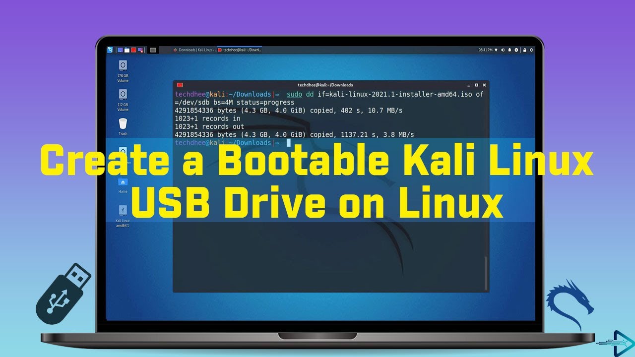 kali linux bootable usb