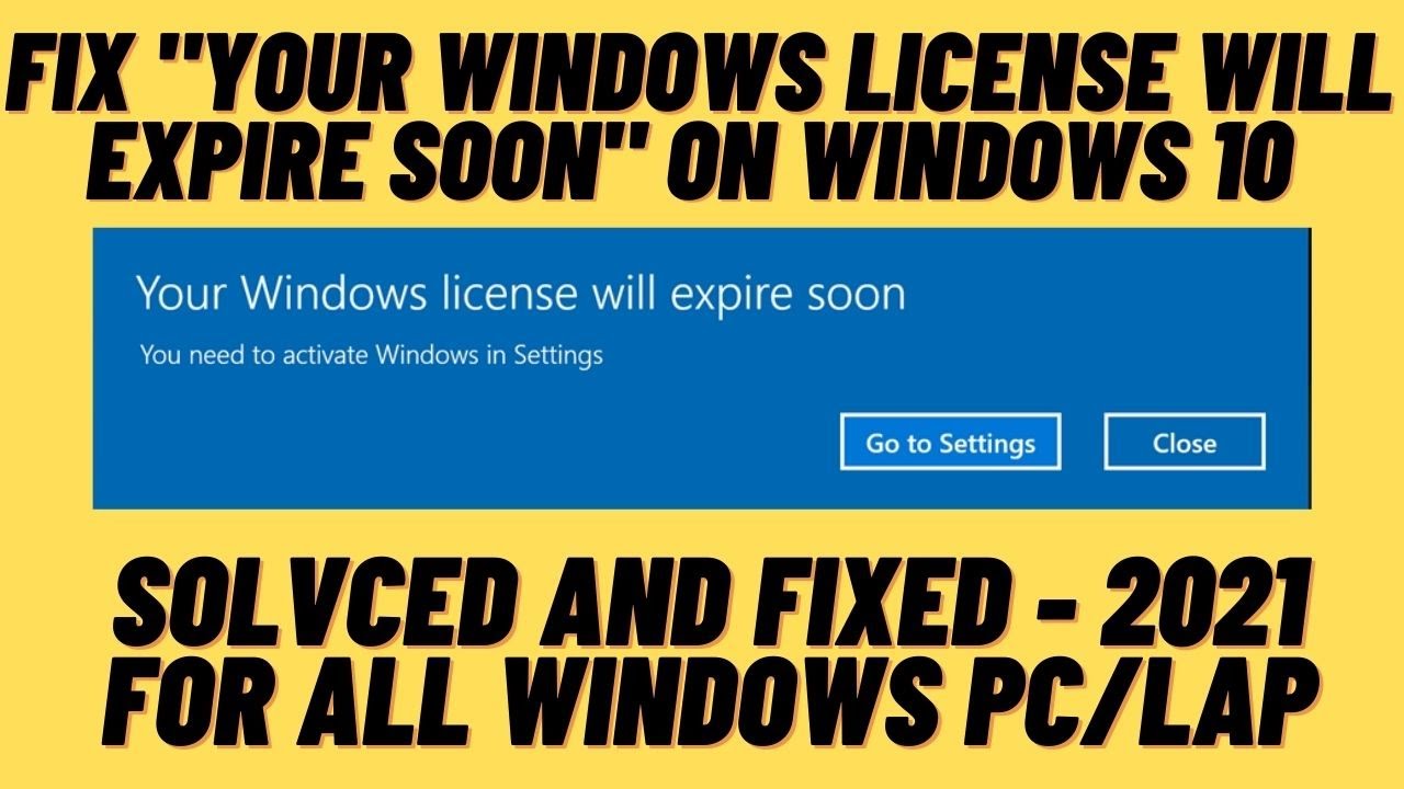 Your windows license will expire soon windows 10 как убрать