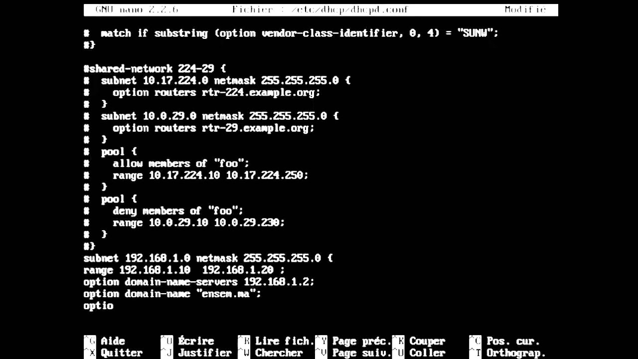 Настройка dhcp ipv6 ubuntu