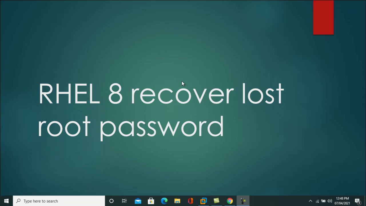 how-to-recover-root-password-in-rhel-8-recover-your-root-password-in