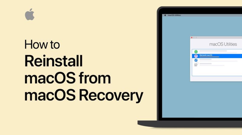 how to reinstall mac pro operating system