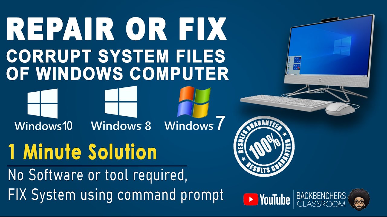 windows 10 repair corrupt files