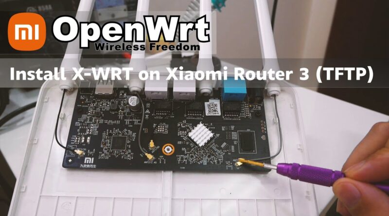 Как прошить роутер на openwrt через tftp под linux