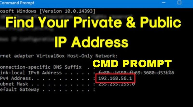 find your public ip address command line