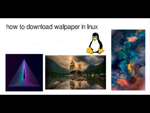 how to download wallpaper in Linux > BENISNOUS