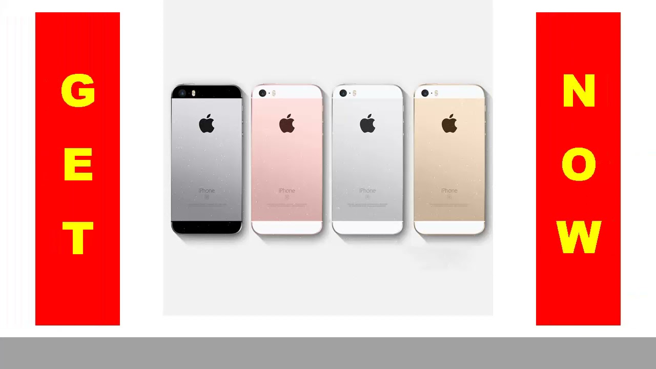 Original Unlocked Apple Iphone Se Cell Phone 4g Lte 4 0 2gb Ram 1664gb Rom A9 Dual Core Touch Id