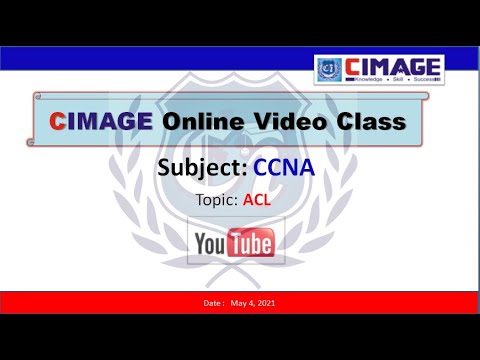 Cimage College Bca Aku 310 4sem 2019 2022 Ccna Access Control List 4 5 2021 By Murali Sir Benisnous