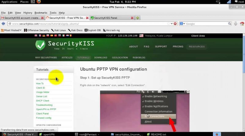 How To Configure Vpn In Kali Linux