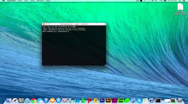 how to remote into a mac from linux