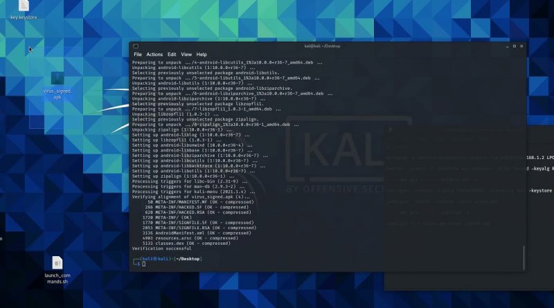 Как установить payload на kali linux