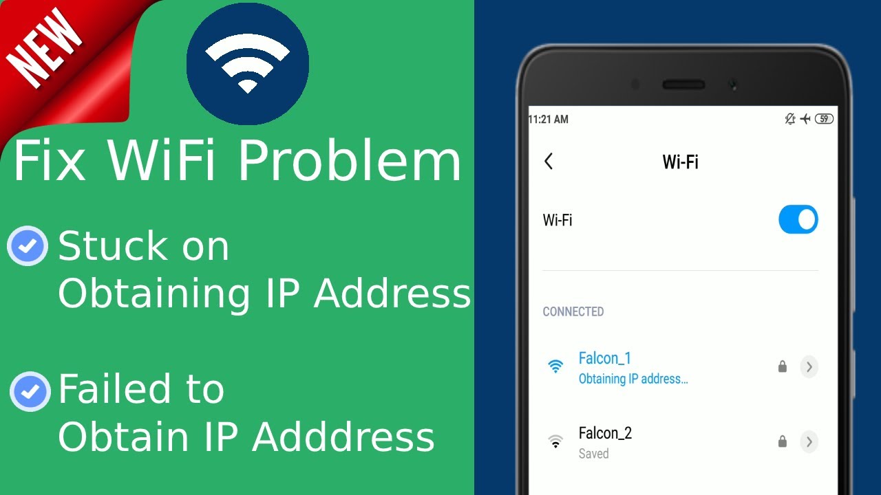 [Fixed] WiFi Stuck on obtaining IP address problem in Android | Failed