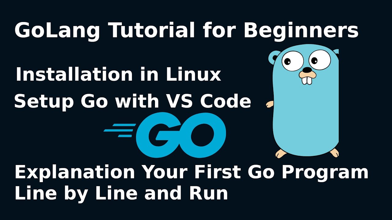 GoLang Tutorial Get Started With Go In Linux Ubuntu Go Programming