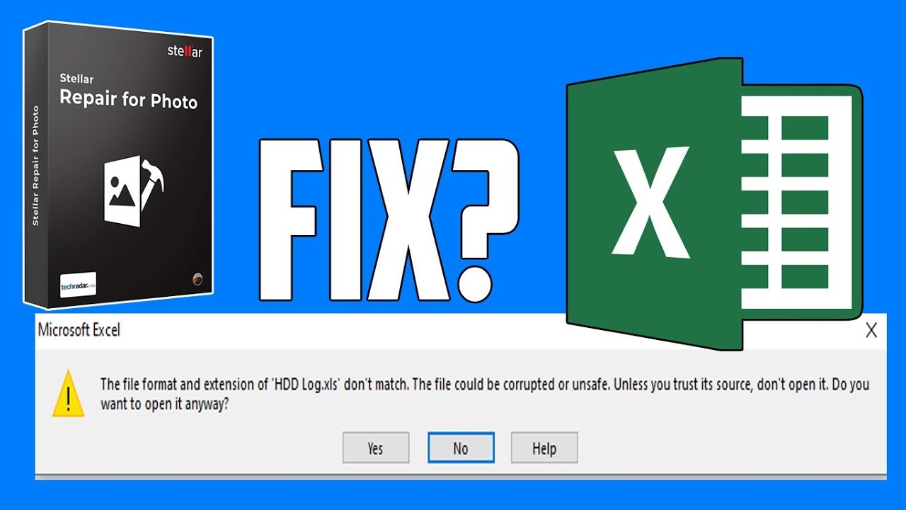 How To FixRecover And Repair Corrupted Excel File Excel Cannot Open 