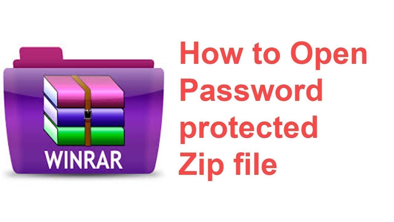 How To Open Password Protected RAR Or ZIP File Without Password In 