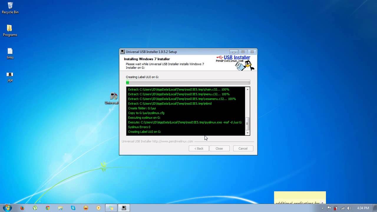 create windows 7 boot usb iso