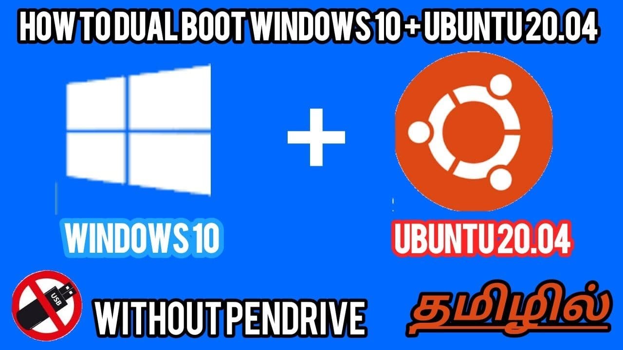 how-to-dual-boot-ubuntu-20-04-without-pendrive-in-tamil-how-to-download