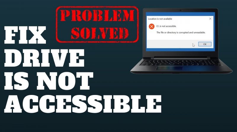 How to fix disk is not accessible | access denied | format disk