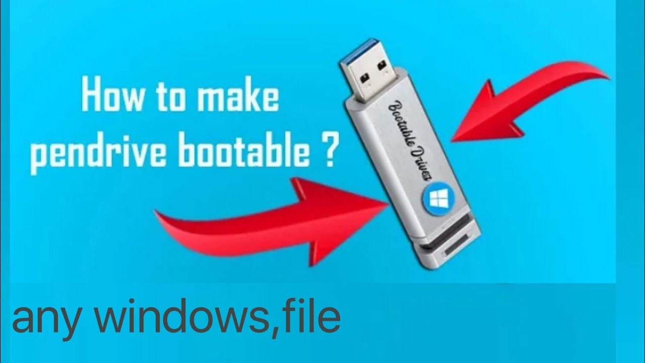 windows 7 ultimate pen drive boot