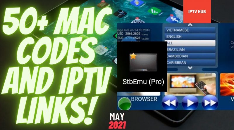 mac address for iptv stalker