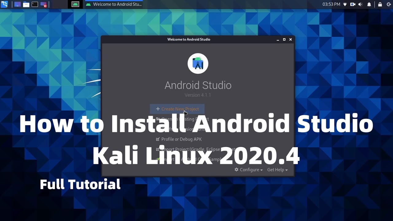 how to update android studio terminal